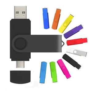Unidad flash USB 2.0 3.0 1 GB 32 GB 64 GB 128 GB memoria USB doble tipo C - Imagen 1 de 24