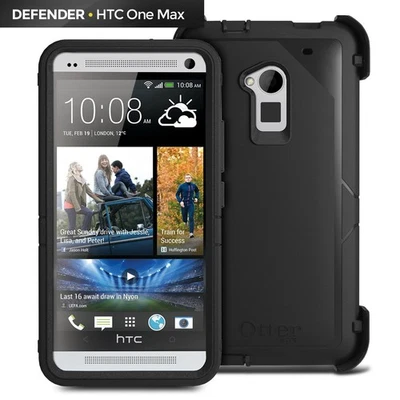 OtterBox 77-34019 Defender Series Case for HTC One Max Black - Image 1 of 4