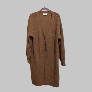 Old Navy Knit Cardigan Oversized Cozycore Fall Autumn Long Line Sweater XL - Picture 1 of 8