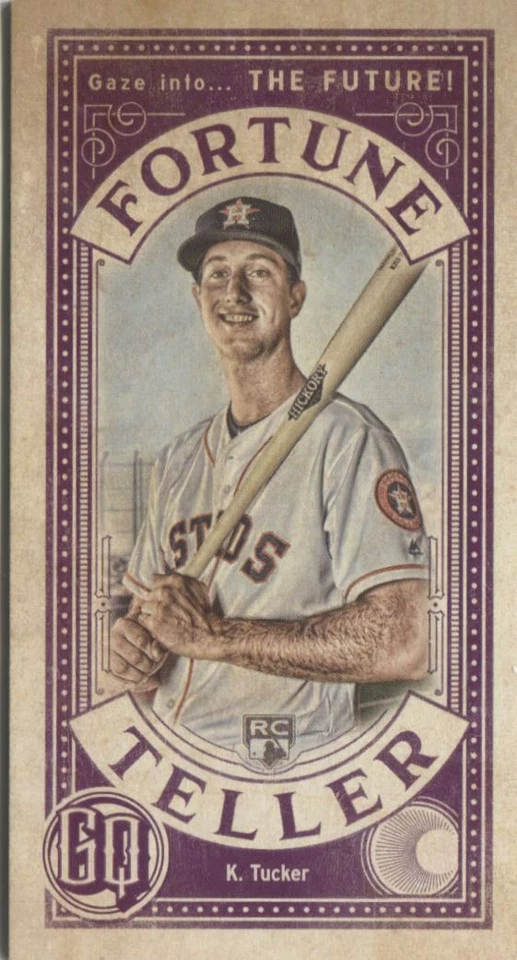 KYLE TUCKER RC 2019 Gypsy Queen  FORTUNE TELLER - HOUSTON ASTROS - #FTM-KT - Image 1 of 1