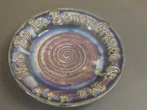 Randy Holbrook Communion Plate 7.5" - Picture 1 of 7