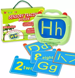 Preschool Sensory Learning Activities for Kids: Reusable Letters & Numbers Traci - Picture 1 of 6