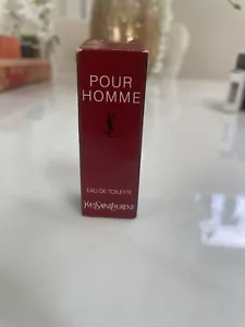 YVES SAINT LAURENT POUR HOMME 7ML (FLUID MINI) - Picture 1 of 5