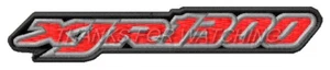 YAMAHA XJR 1300 EMBROIDERED PATCH IRON/SEW ON 4-1/4" x .3/4" MOTORCYCLES, NAKED - Bild 1 von 2