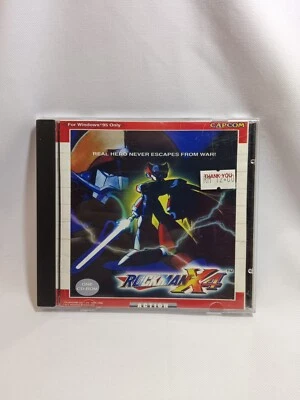 Vintage PC Game Windows 95 CD-ROM Capcom Rockman X4 CPC X4 01 - Image 1 of 4