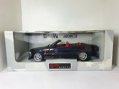 1:18 BMW M3 E36 Cabriolet - UT Models - Purple - Diecast Model Car - Boxed - Image 1 of 4