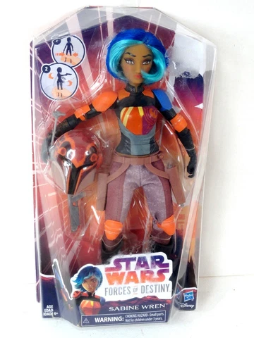 Star Wars Forces of Destiny Sabine Wren 11" Adventure Figure Doll Cover