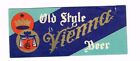 1940s MICHIGAN Battle Creek Food City Old Vienna Beer Neck Label Tavern Trove