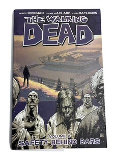 The Walking Dead Volume 3 Safety Behind Bars Kirkman Graphic Novel Paperback - Picture 1 of 2