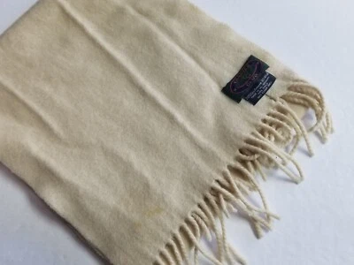 Cachecol Charter Club lã cashmere bege veja fotos 11x49 - Imagem 1 de 4