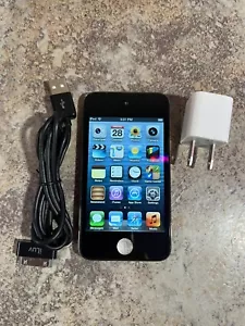 Custom Apple iPod Touch 4th Generation 32gb Black Silver - Picture 1 of 6