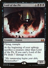 Lord of the Pit FOIL Duel Decks Anthology: Divine vs. Demonic NM CARD ABUGames