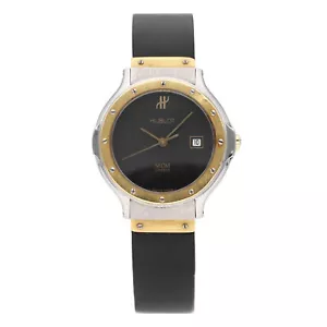 Hublot MDM Classic Black Dial 23mm Quartz Ladies Watch 1390 - Picture 1 of 10