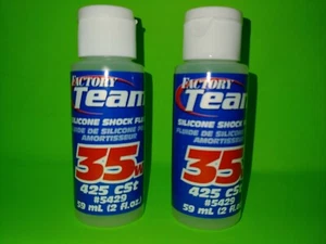 PACK 2 FLUIDO ACEITE CHOQUE SILICONA PESO TEAM ASOCIADO 35 5429 PARA traxxas losi - Imagen 1 de 1