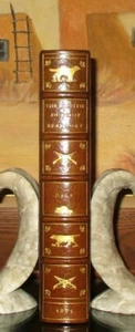 THE EIGHTH DUKE OF BEAUFORT/POLO/HUNTING Antique Leather Fine Adams Binding  - Bild 1 von 12