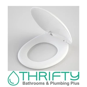 Caroma Caravelle Care Double Flap Seat White 254008W - Picture 1 of 2