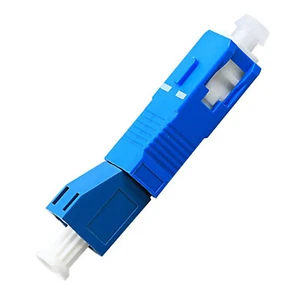 Single Mode SC M to LC F Hybrid Optical Fiber Adapter for Optical Power Meter L - Photo 1/8