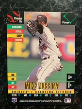 Mike Mussina  1995 DONRUSS TOP OF THE ORDER Baltimore Orioles ODD BALL