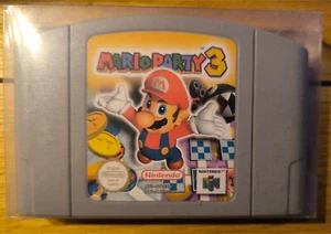 Mario Party 3 n64 nintendo 64 solo modulo buono rarissimo classico custodia protettiva - Foto 1 di 2
