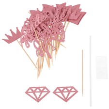33pcs decorativo decorazione torta riutilizzabile per cupcake torta dessert