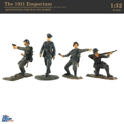 ✙ Lote de 4 figuras de infantería del ejército alemán Ultimate Soldier 1:32 siglo XXI juguetes Ultimate Soldier Segunda Guerra Mundial Foto 1 de 2