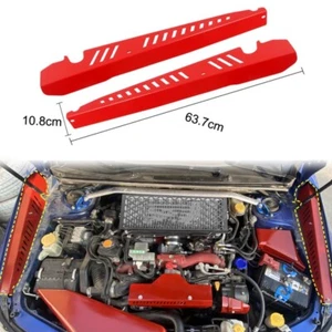 Fit for Subaru WRX STi 2015-2021 Aluminum Engine Bay Side Fender Plate Cover - Picture 1 of 8