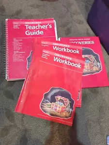 Discoveries Houghton Mufflin Reading Series Level H Books Teachers Manuals 1986 - Picture 1 of 13