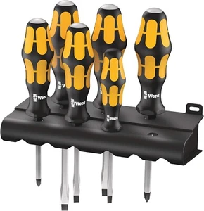 Wera 932/6 Chiseldriver and Rack Screwdriver Set (6 Pieces) - Picture 1 of 4