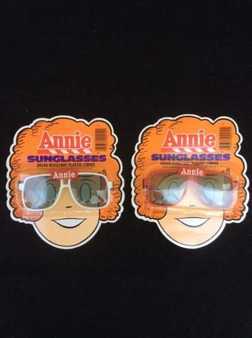 Vintage Annie Sunglasses 1981 MIP Little Orphan Annie Rare Cover