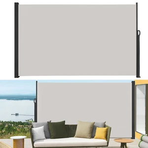 2 x 3m Seitenmarkise Balkonmarkise Markise UV-schutz Sichtschutzwand Wandmarkise - Bild 1 von 12