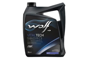 Engine oil WOLF VITALTECH 5W40 5L PI C3 MB229.51, VW 505.01 - Picture 1 of 4