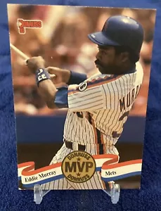 1993 Donruss Eddie Murray MVP Insert #MVP-10 New York Mets HOF - Picture 1 of 2