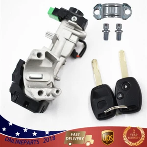 For Honda Civic 2006/2007-2011 1.8L Ignition Lock Cylinder Switch w/2 Keys - Picture 1 of 10
