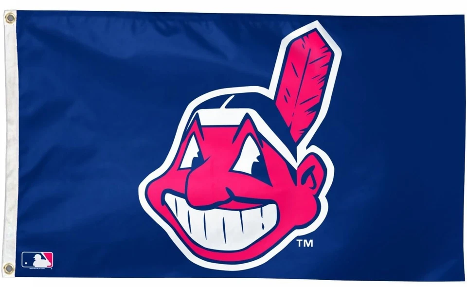 Cleveland Indians  Guardians MLB Baseball ~ Large 3'x5' Flag Banner ~ FREE SHIP - Image 1 of 1