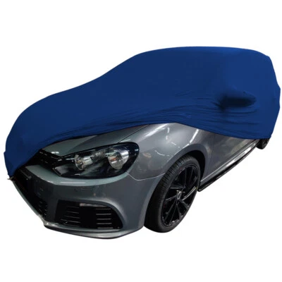 Indoor car cover fits Volkswagen Golf 6 R20 bespoke Le Mans Blue cover With m... Foto 1 de 4