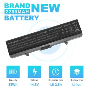 BATTERY + CHARGER for Dell Inspiron 1525 1526 1440 1545 1546 1750 GW240 X284G - Picture 1 of 10