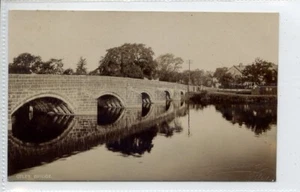(Gd4645) RPPC, Otley Bridge, OTLEY, Yorkshire 1908 - Imagen 1 de 4