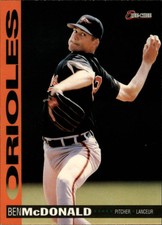 1994 O-Pee-Chee Baltimore Orioles Baseball Card #122 Ben McDonald