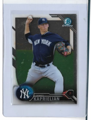 James Kaprielian 2016 Bowman Chrome Prospects #BCP-71 - Image 1 of 2