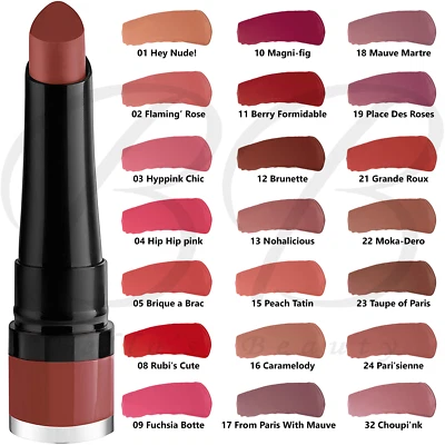 BOURJOIS Rouge Velvet The Lipstick Long Lasting Matte Lippenstift 2,4 g Farbton wählbar