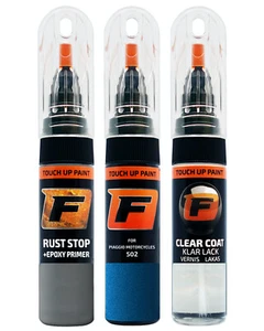 for PIAGGIO MOTORCYCLES 502 BLU TOUCH UP PAINT Pen Kit Scratch Repair Set - Picture 1 of 10