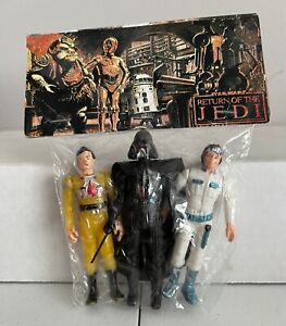 1990s Mexican Bootleg Star Wars Return of the Jedi 3-Pack Sealed Good Condition