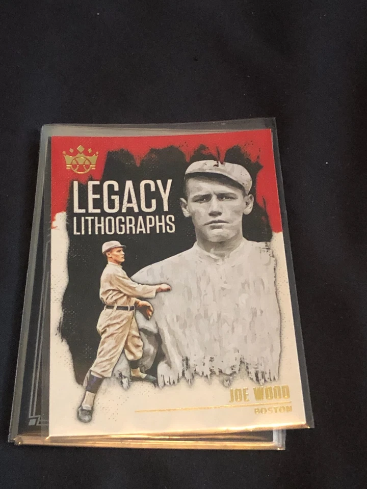 2021 Diamond Kings Baseball #LL-16 Legacy Lithographs Joe Wood Boston M5 - Image 1 of 1