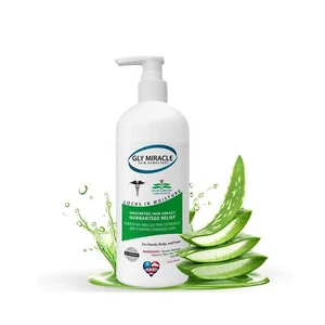Gly Miracle Moisturizing Body Lotion for Extremely Dry Skin Non-Greasy 12 Ounce - Picture 1 of 9
