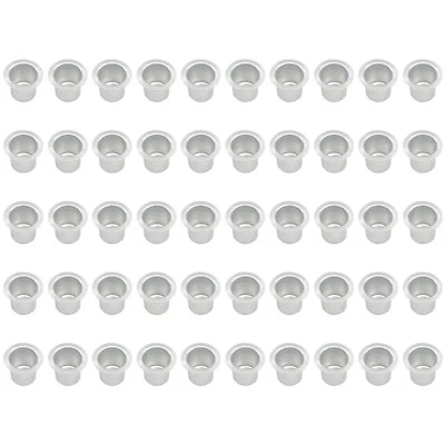 Rustikaler Kerzenhalter mit Juteband umwickelt 30 Stück/50 Stück für Bauernha - Bild 1 von 4