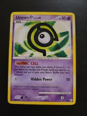 Pokemon TCG Card 2007 Diamond & Pearl - Unown C 67/130 