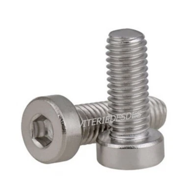 VITI M5 M6 M8 A BRUGOLA TESTA BASSA RIBASSATA TCEI DIN 7984 ACCIAIO 8.8 ZINCATO - Immagine 1 di 4