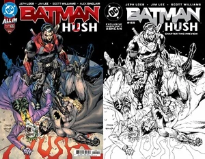 BATMAN #159 CVR A JIM LEE & BATMAN #159 ASHCAN PREVIEW SET HUSH 2 - Picture 1 of 4