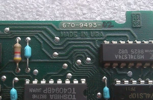 Tektronix 670-9493-02 Readout Board for Tektronix 2465B / 2467B Oscilloscope - Picture 1 of 6