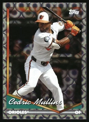 2024 Topps Archives #267 Cedric Mullins Endcap Foildboard #/199 - Image 1 of 2